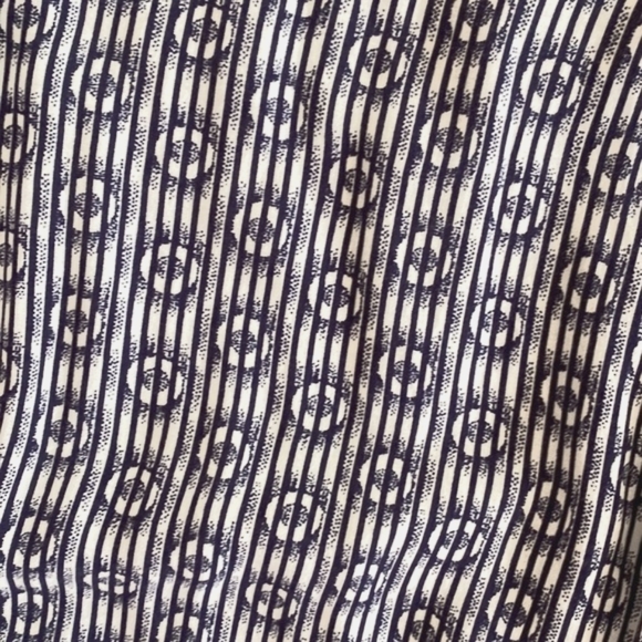 Anthropologie Floreat Navy-White Wide Leg Jumpsuit. Like New! - Picture 10 of 16